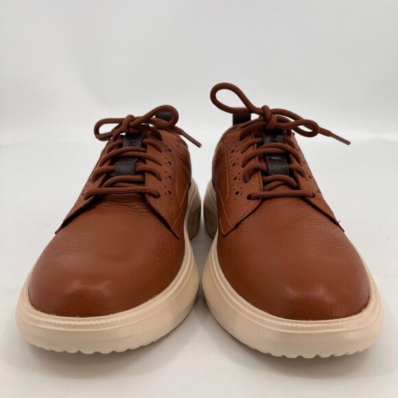 Cole Haan Zerogrand WFA Plaintoe Oxford British Tan Men\'s Size 9 Leather Lace Up main image 6